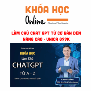 khóa học ChatGPT từ cơ bản đến nâng cao