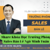 khóa học trưởng phòng sales bán lẻ online